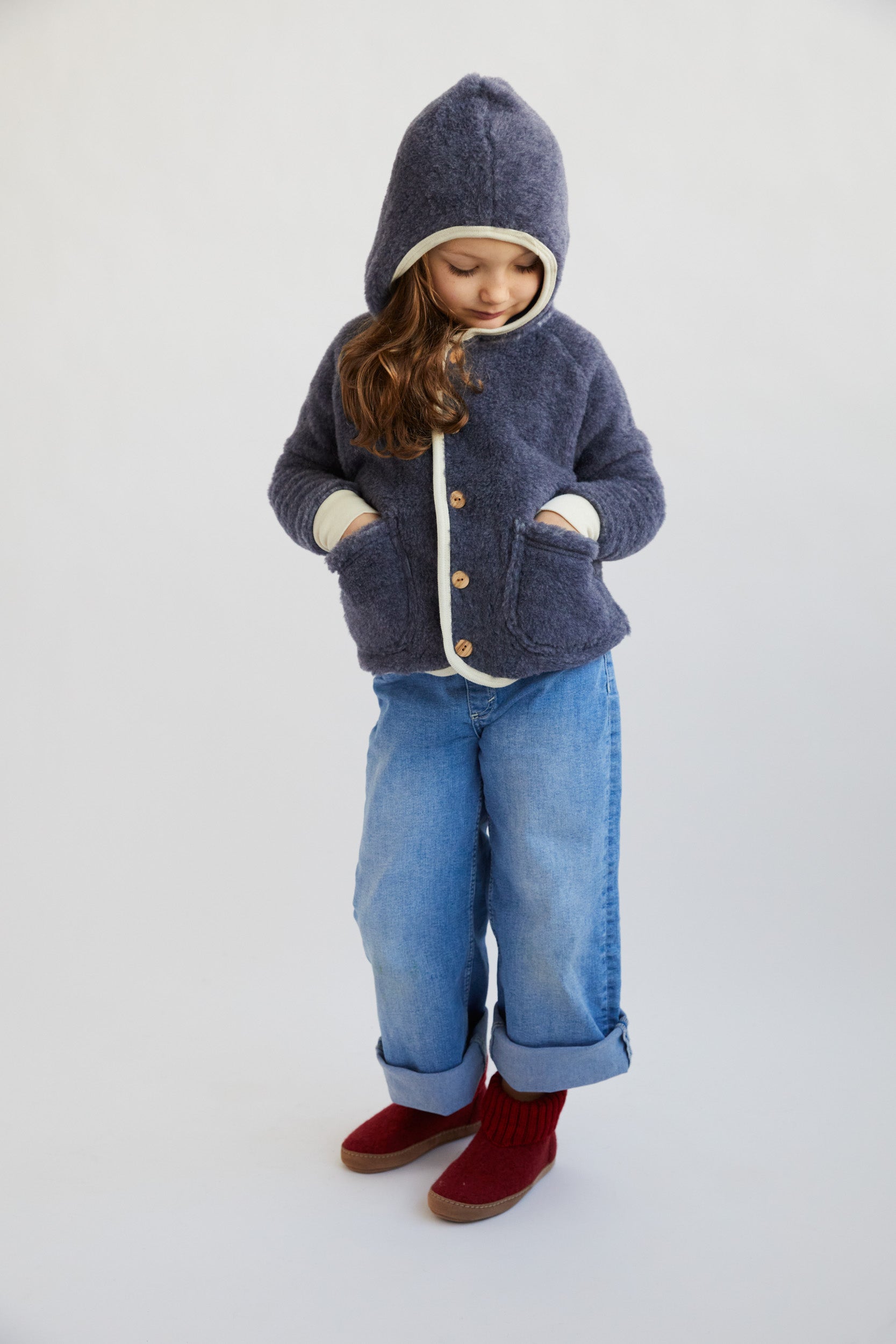 Kids merino hoodie new arrivals