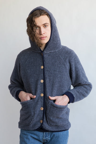 100% Merino Wool Fleece Hoodie - Natural – Driftless Goods